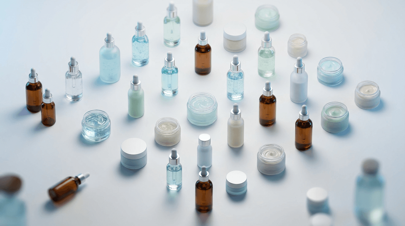 Skincare display