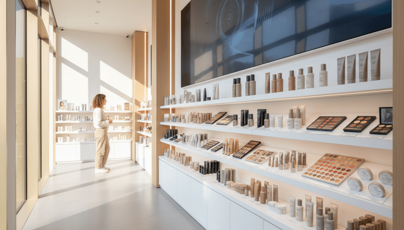 Makeup display